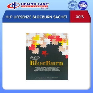 HLP LIFESENZE BLOCBURN SACHET (30'S)